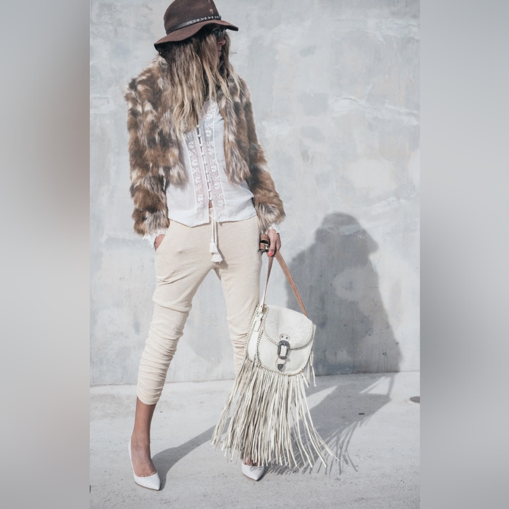 Spell Slub Knit Dusty Road Slouchy Jogger XS